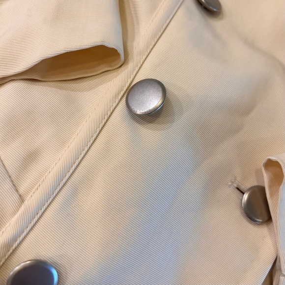 MaxMara Skirt Suit Set Blazer US 4 Skirt US 8 Pastel Yellow Easter Church Outfit - Picture 5 of 14